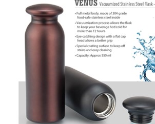 Venus Vaccumized Stainless Steel Flask