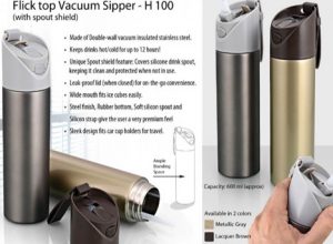 Vacuum Flask with Flick open