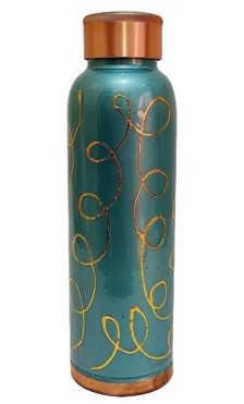 Designer Copper Water Bottle