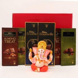 Ganesha Idol & Chocolates