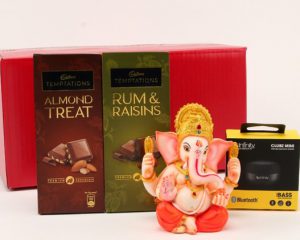 Choko la Bars & Brown Buddha Face Idol