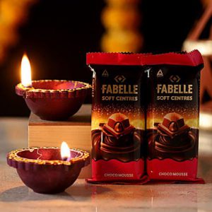 Fabelle Choco Mousse & Diwali Diya